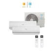 Ar Condicionado Bi Split Elgin 18000 BTUs (HW 09K+18K) Quente e Frio Inverter 220V R32 (MTQE18C2CB)